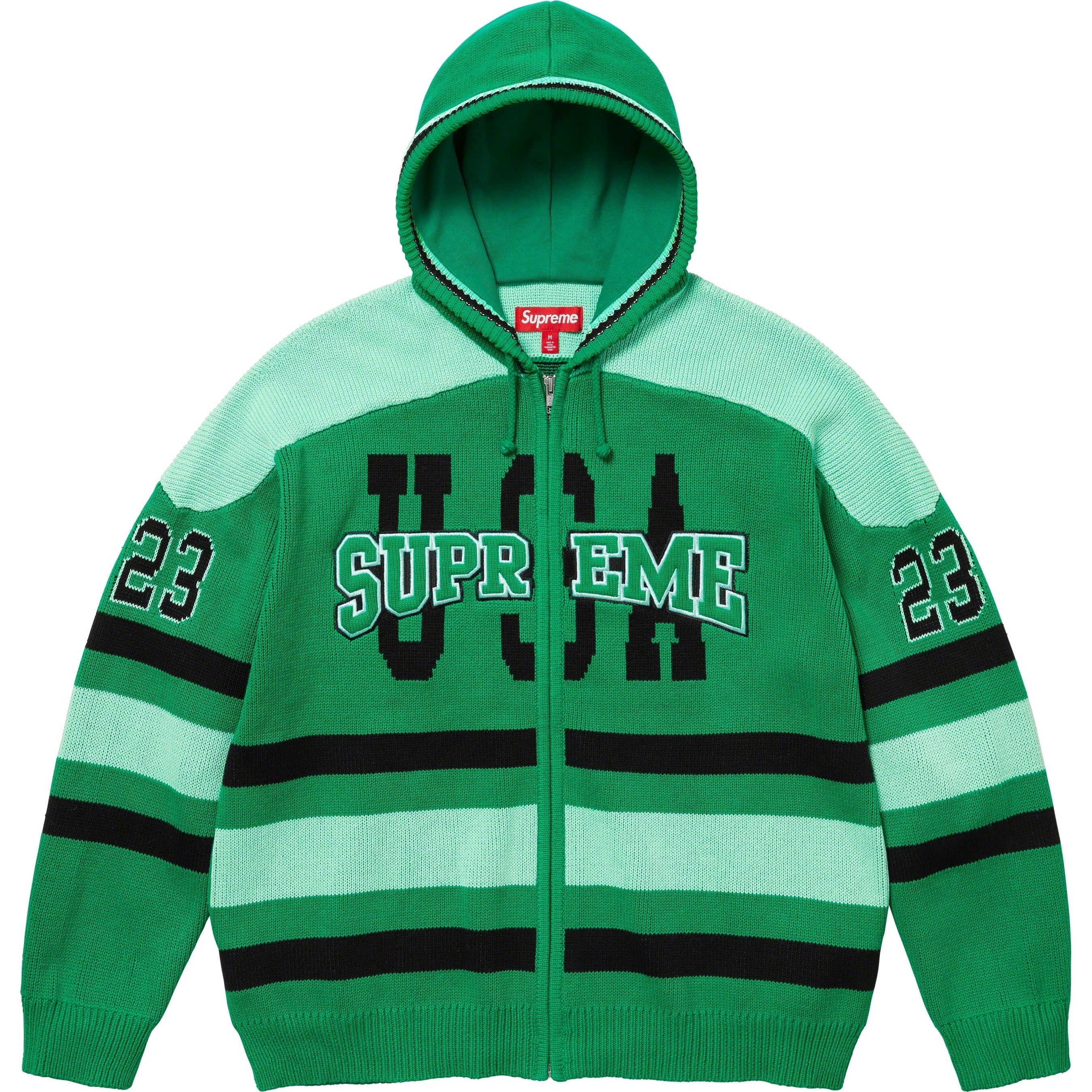USA Zip Up Hooded Sweater view 6